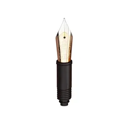 New N0.33.5 nib for Hongdian fountain pens EF F nibs pens accseeories fit for hongdian N6, D5, D1, N7 school office supplies