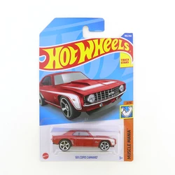 2022 Hot Wheels 69 COPO CAMARO #193/250 Muscle Mania 2/10 Mini Alloy Coupe 1/64 Metal Diecast Model Car