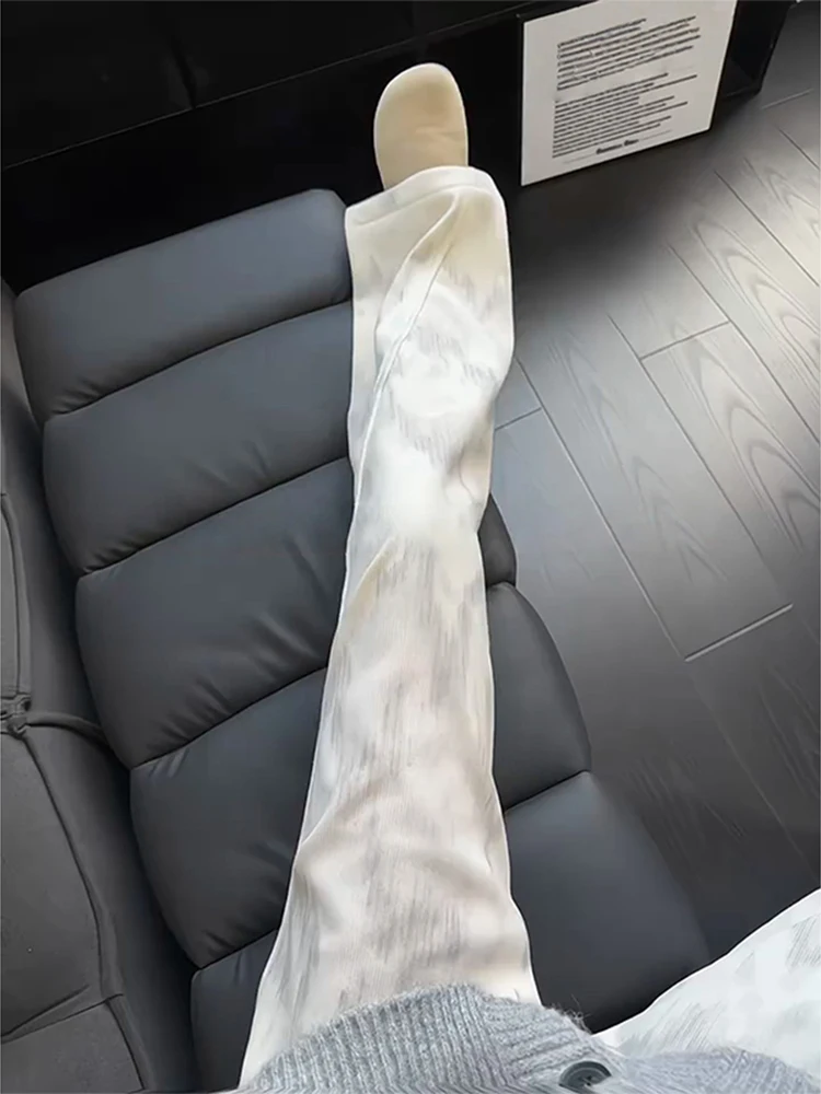 

Американские окрашенные повседневные брюки, мужские зимние брюки Fce с прямыми штанинами, расслабляющие брюки, винтажные высококачественные брюки Cleanfit