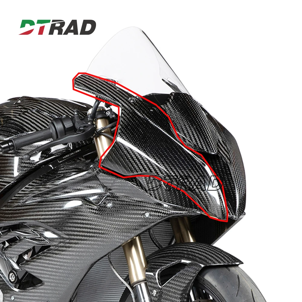 

For BMW S1000RR 2019-2024 M1000RR 2022 Carbon Fiber Front Headlight Side Panel Motorcycle Fairing