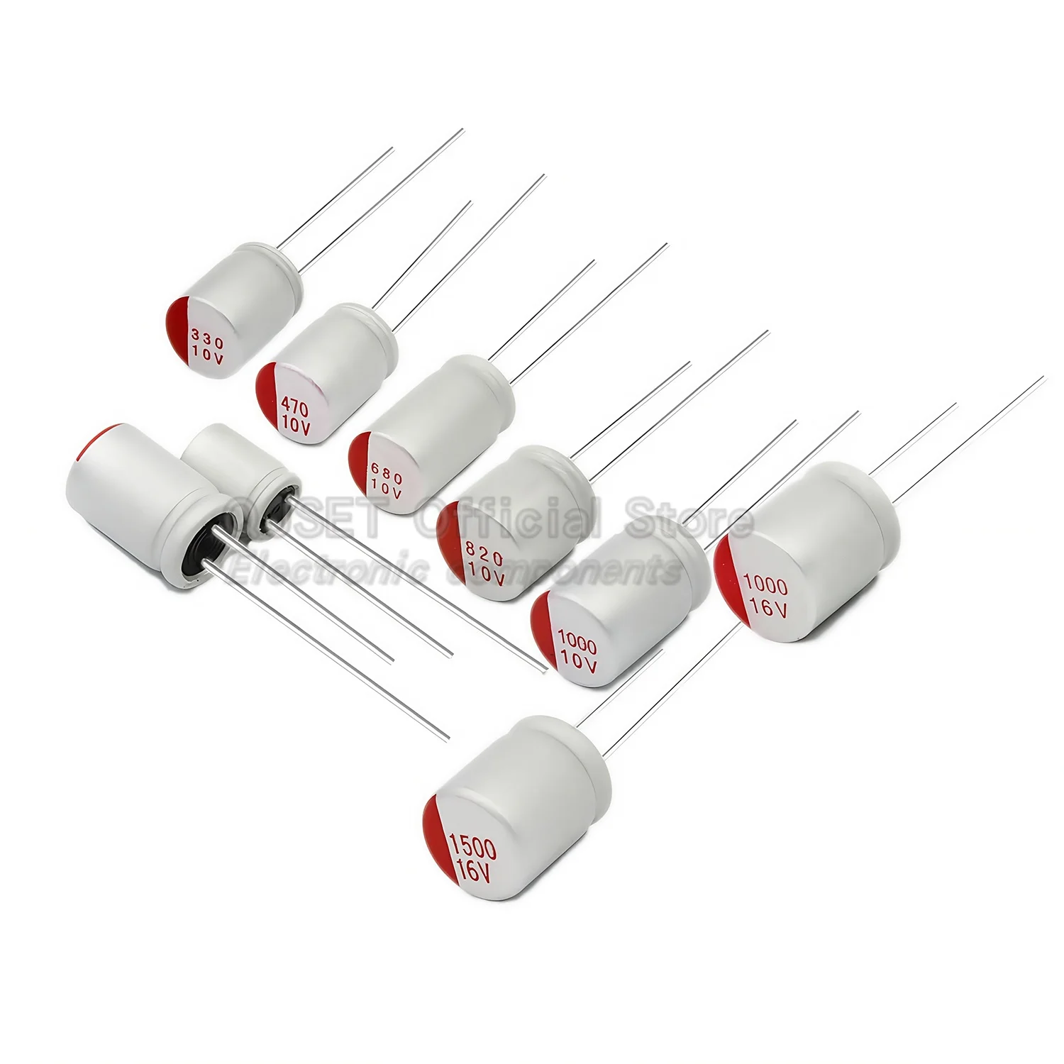 10 stks DIP Vaste Condensatoren 6.3 V 10 V 16 V 25 V 35 V 35 V 50 v 63 V 100 V 47 uf 100 uf/220/470/560/680/1000/2200 uf Elektrolytische Condensatoren