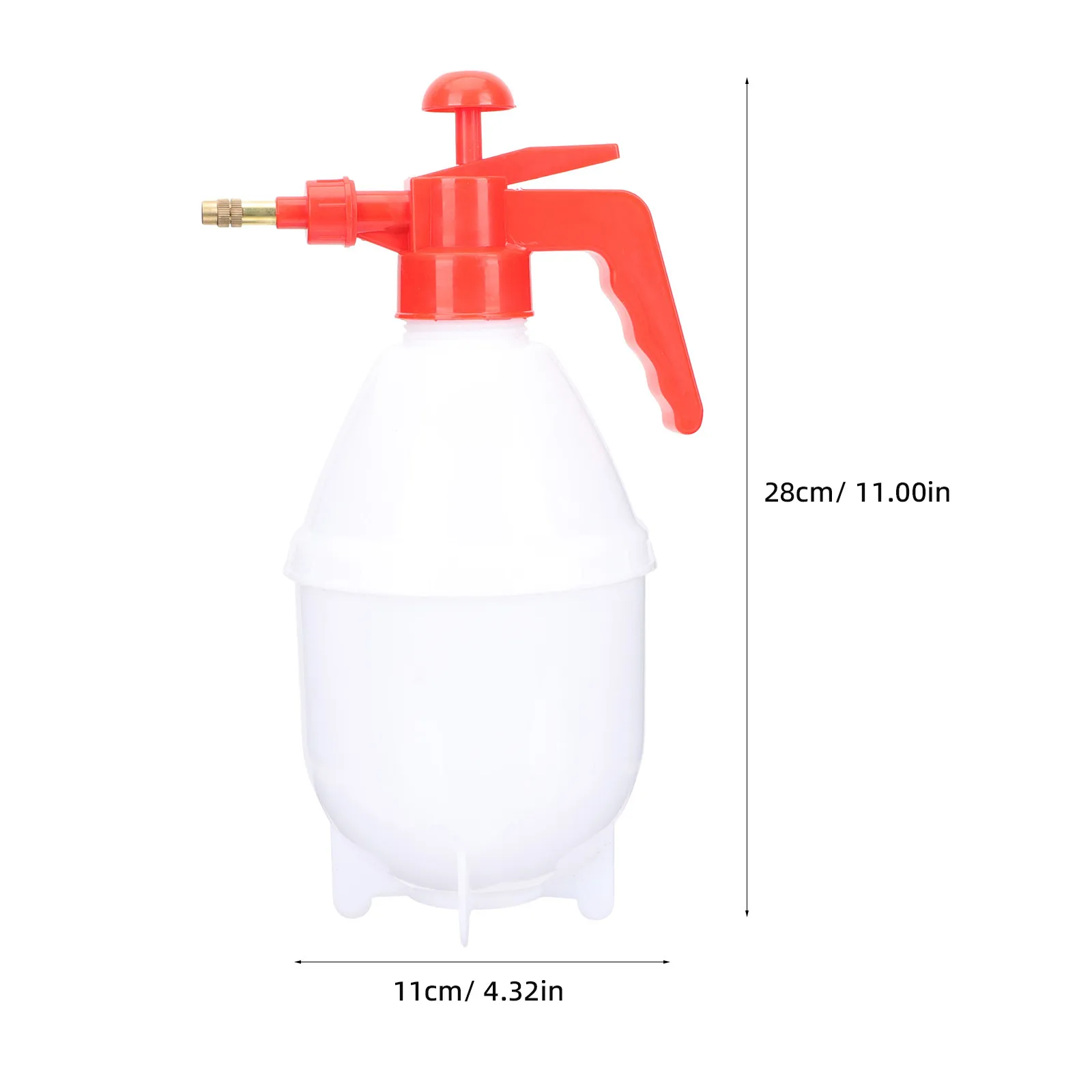 27Oz Handheld Garden Sprayer Manual Pump Pressure Sprayer Adjustable Nozzle Brass for Indoor Outdoor Plant Watering and Cleaning