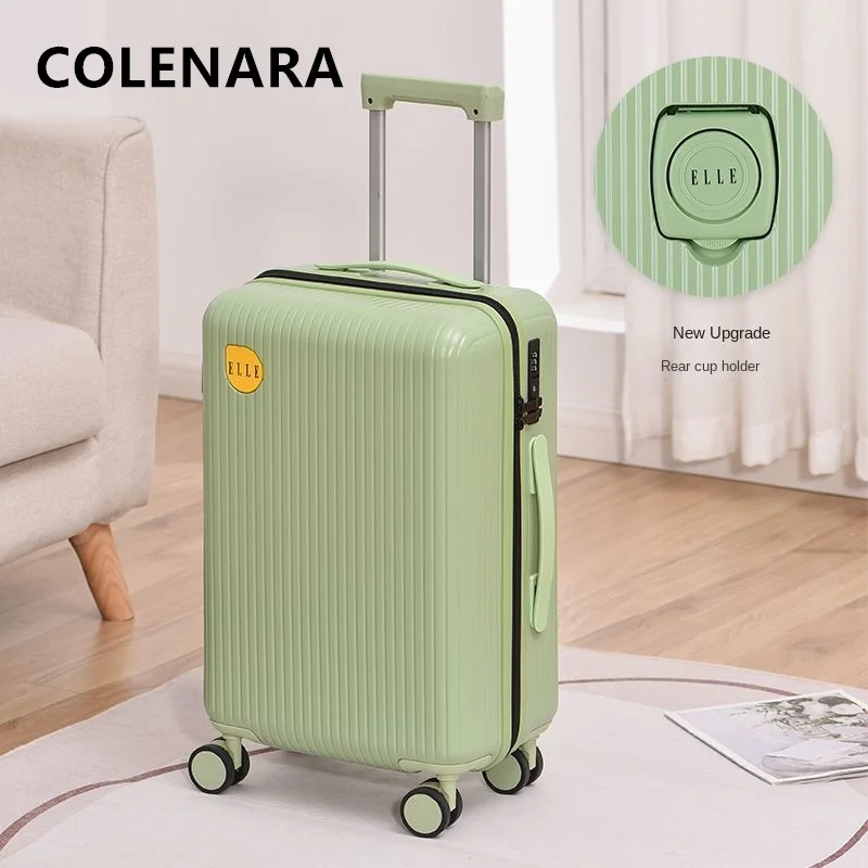 Colenara Multifunctionele Bagage Usb Opladen Boarding Case 24 "26 Inch Pc Trolley Case 20" Boarding Case Cabine Koffer