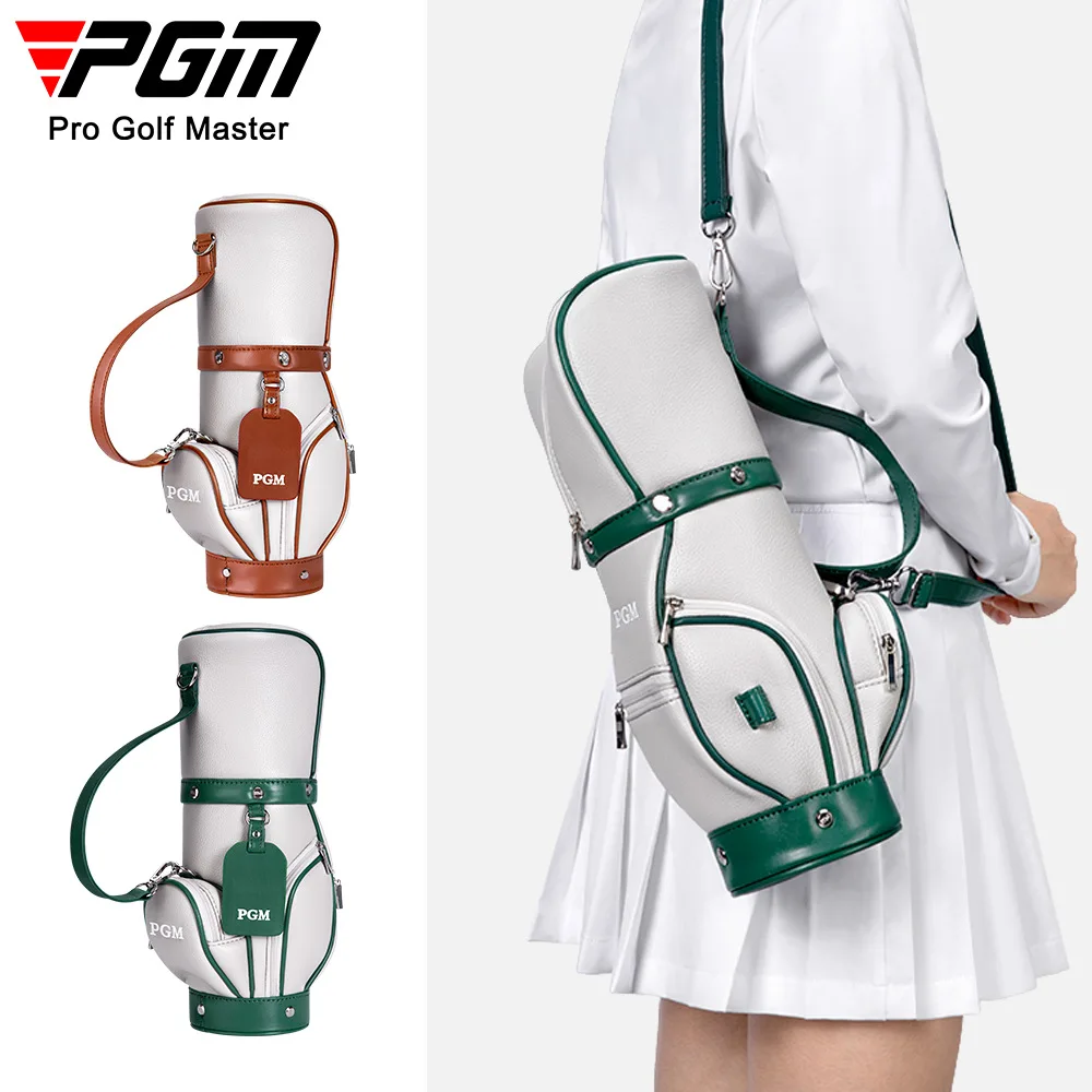 

PGM Golf Women's Slanted Carry Mini Golf Bag Ultra-light, Portable and Cute Slanted Carry Bag