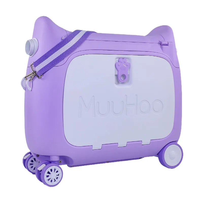 Children's Shell Trolley Case Carry On Wheel Luggage