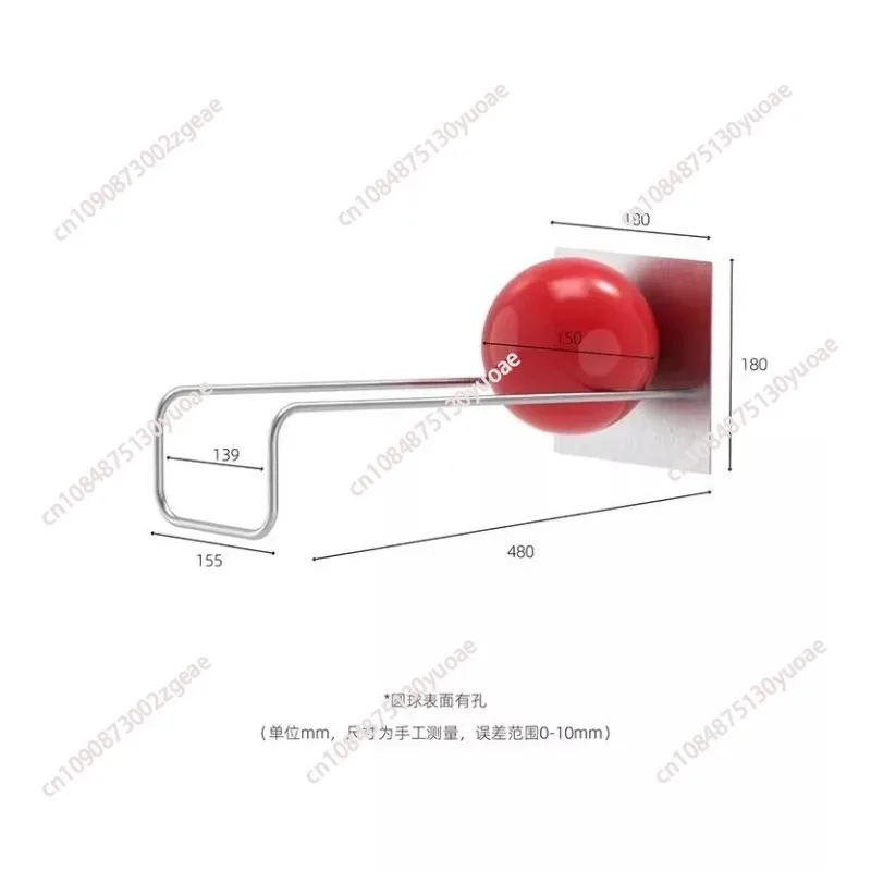 Creative Gravity Ball Bookstand Mid-Century Bauhaus Decor Organizer Novelty Desktop Magazine Holder Chic Office Newspaper Rack