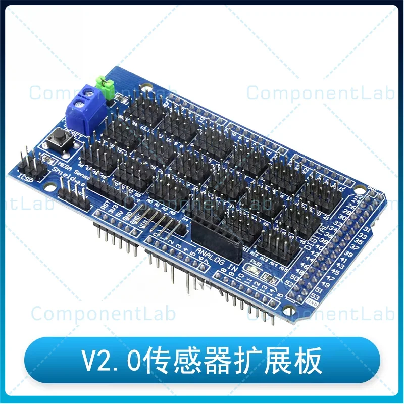 5-15pcs V2.0 Special Sensor Expansion Board Module, suitable for programming development board of MEGA2560 R3 microcontroller