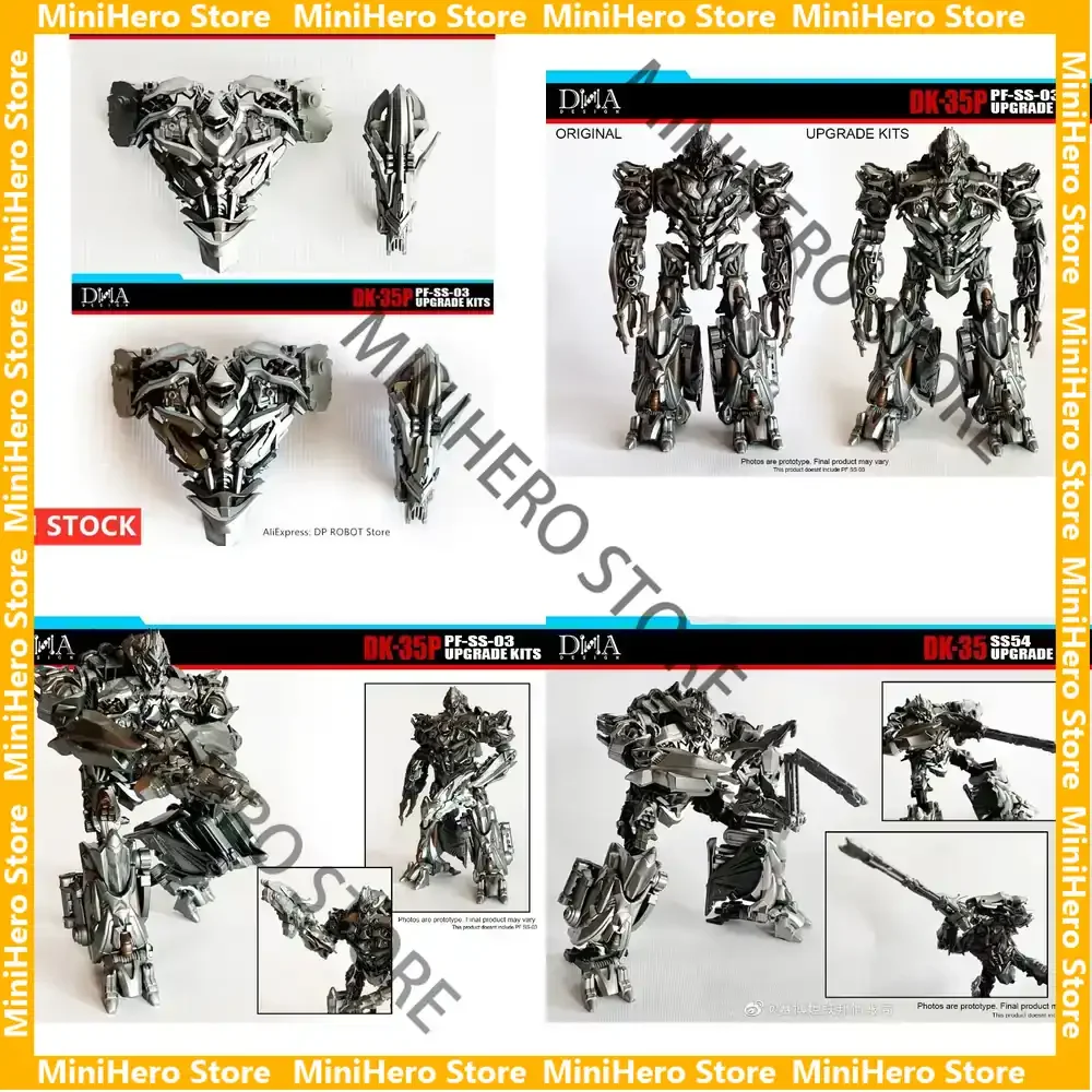 

В наличии: Оригинальный набор для модернизации DNA Design DK-35P SS54 PFSS03 MG Tank Megatank, фигурка 1:100, ABS-пластик, сплав, для демонстрации