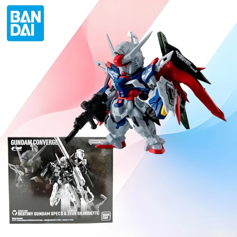

In Stock BANDAI Original Box Candy DESTINY GUNDAM SPEC2 ZEUS SILHOUETTE Action Figure Model Toy Gift for Kid Foam Box Packaging