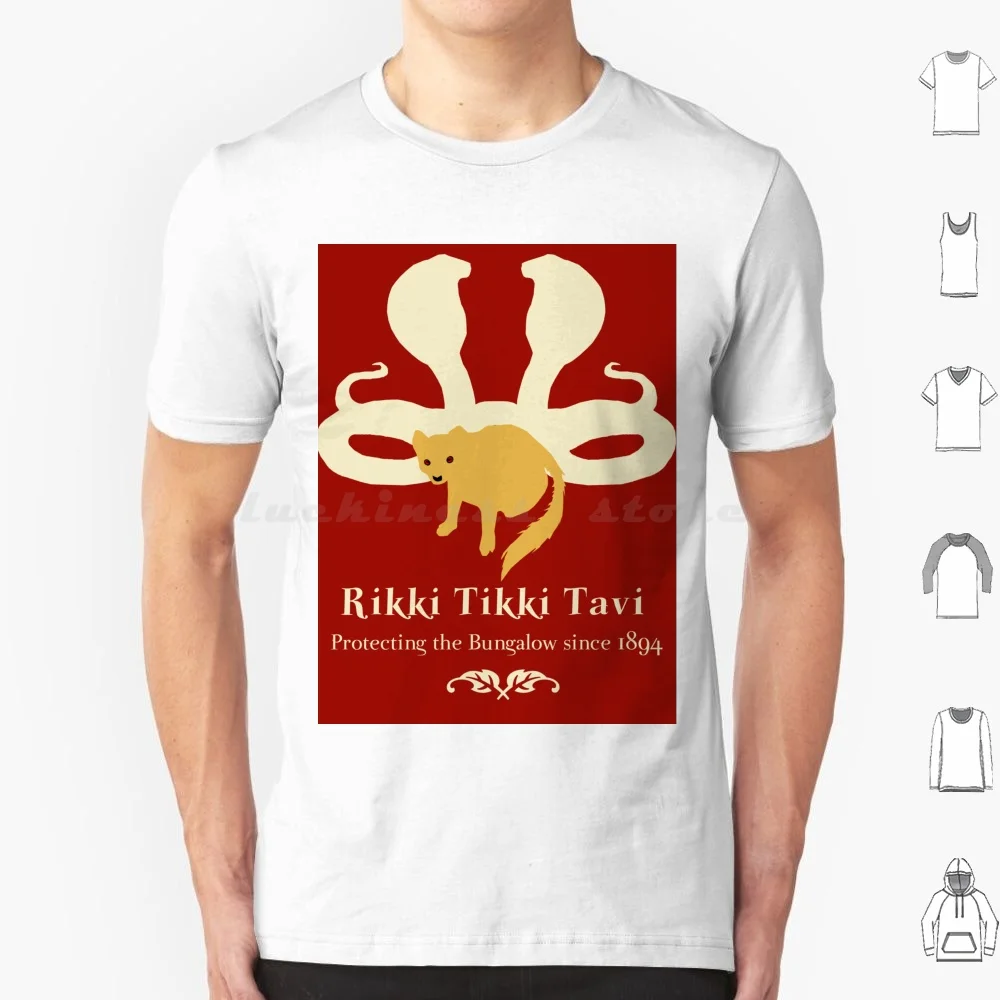 Rikki Tikki Tavi T Shirt Cotton Men Women Diy Print Rikki Tikki Tavi Nag Nagaina Mongoose Snakes Bungalow Jungle Book Animals