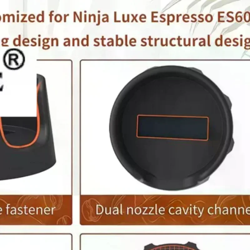 Portafilter Holder Compatible With Espresso Machine, Espresso Tamping Station For Luxe Cafe Maker Coffee Tool