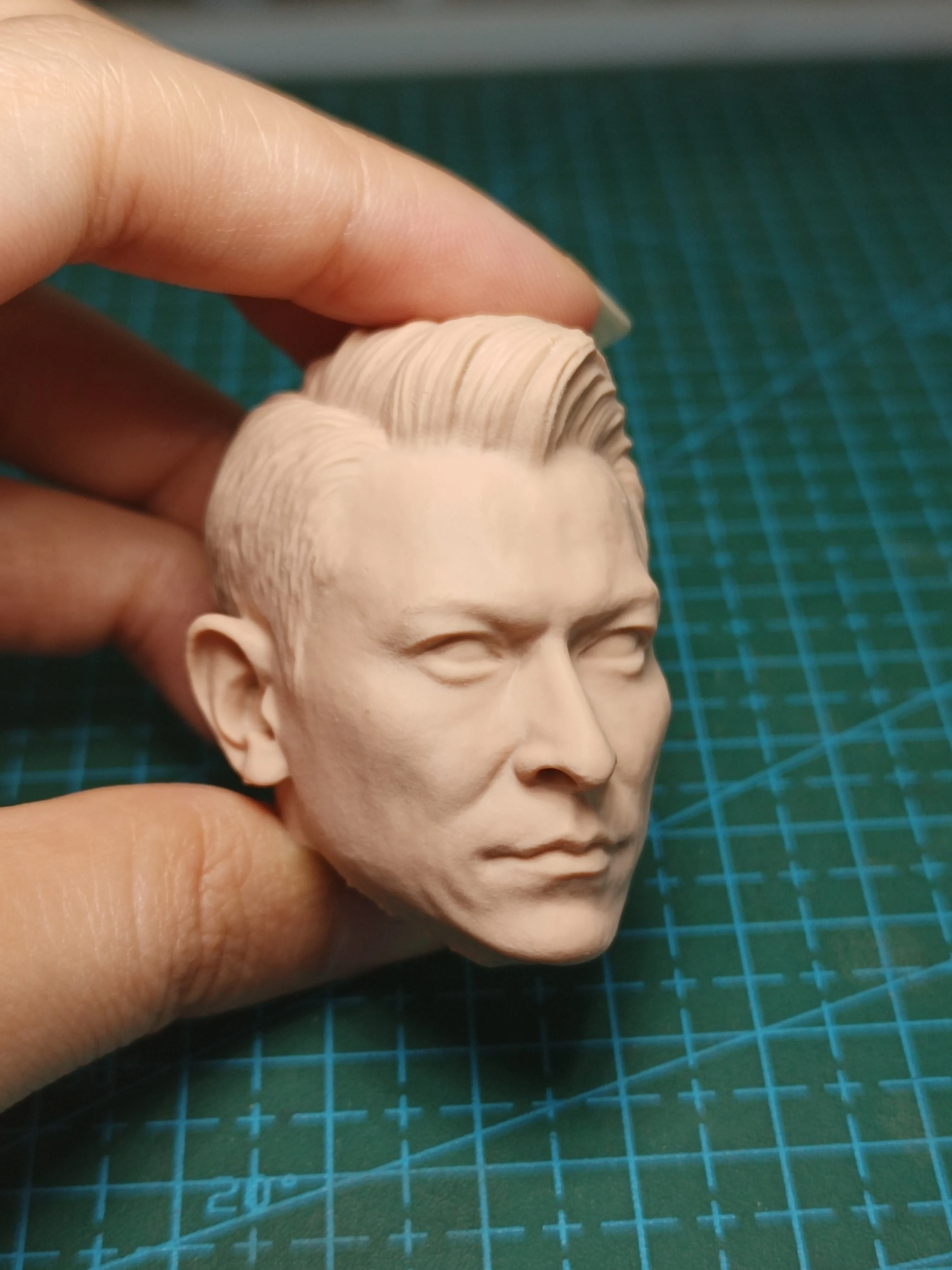 1:6  Andy Lau  Male  Head Sculpture Carving Middle Age  Model Fit 12'' Action Figure Body Model Star Toys