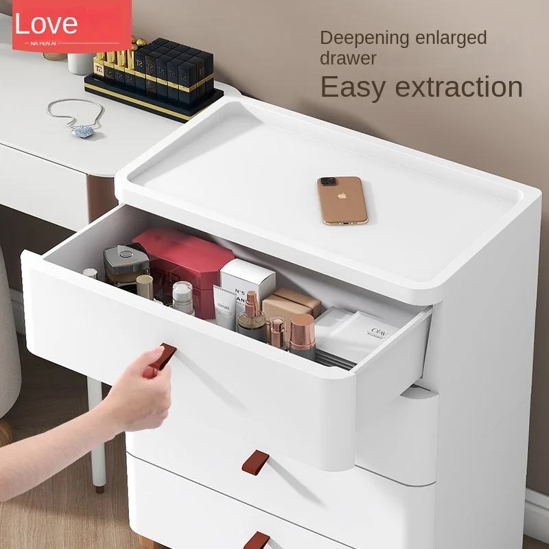 YFY  Living Room Snack Plastic Multi-Layer Chest of Drawers Japanese Cabinet Storage Cabinet
