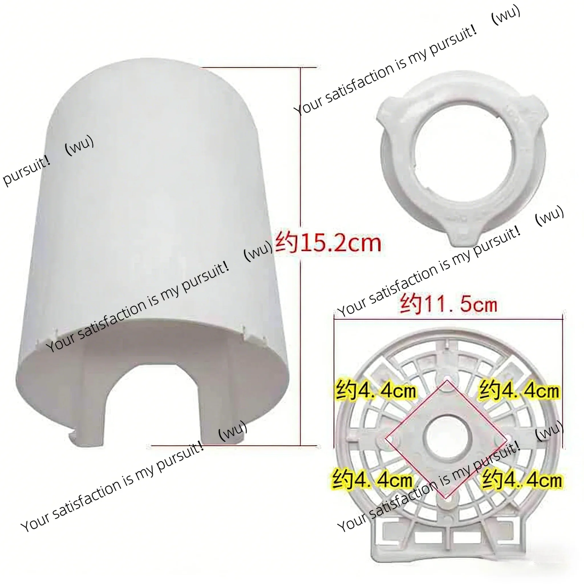 Suitable for electric fan motor housings: wall fan protective cover baffle