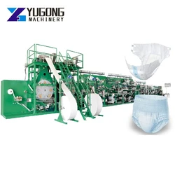 Adult Diaper Machine Full Automatic Adult Diaper Making Machine Ladies Pads Making Machine Automatic Production Line