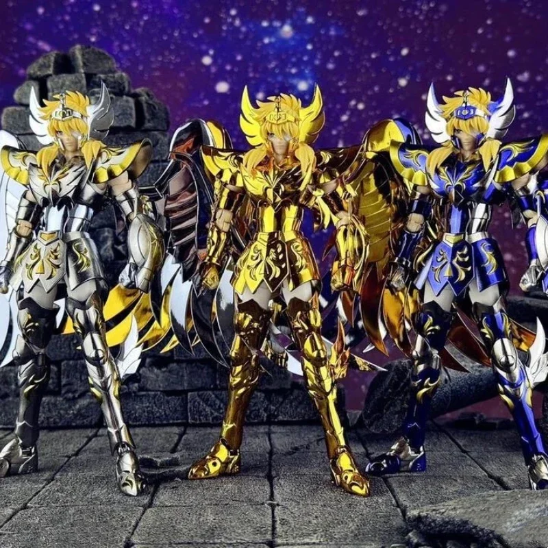 

St Model Saint Seiya Myth Cloth Ex Sog Hyoga Cygnus V4 Bronze Knights Of The Zodiac Pvc Action Figure Collection Toys Child Gift