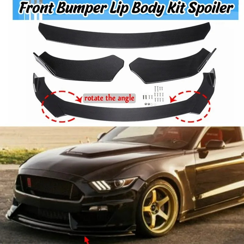 TAA новые автомобильные аксессуары 177 см, бампер, передний бампер, сплиттер для губ, спойлер, крышка, комплект кузова, защита для Suzuki Swift 2005-20