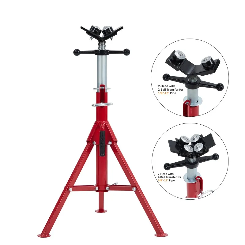 V-Head Pipe Stand W…