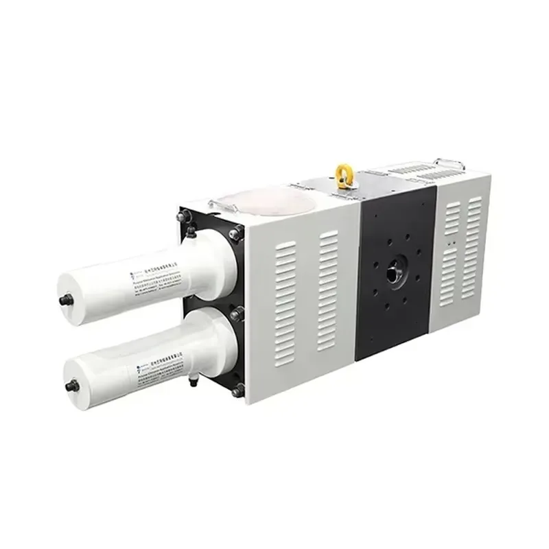 Double Plastic Extrusion Processes Continuous Filters Screen Changer