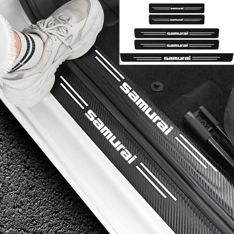 

Car Door Sill Guard Plate Threshold Protector Running Entry Board Pedal Cover for Suzuki Samurai Car Accessorie Anti Scratch