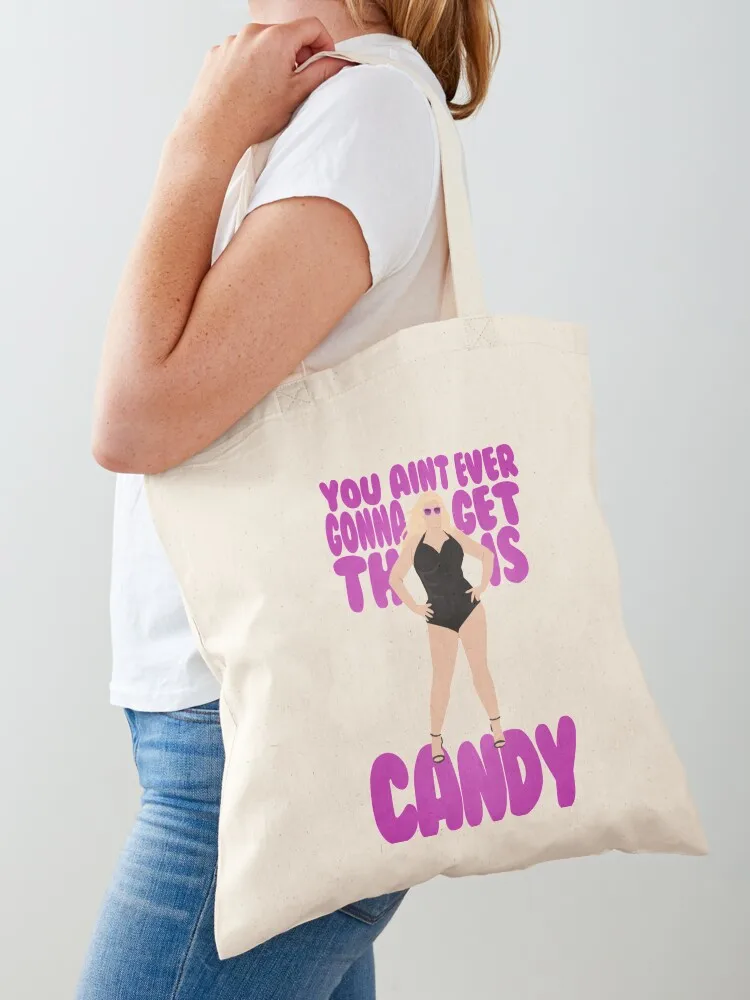 

You Aint Ever Gonna Get This Candy! - Gemma Collins Tote Bag Beach bag shopper bag women custom fabric hand