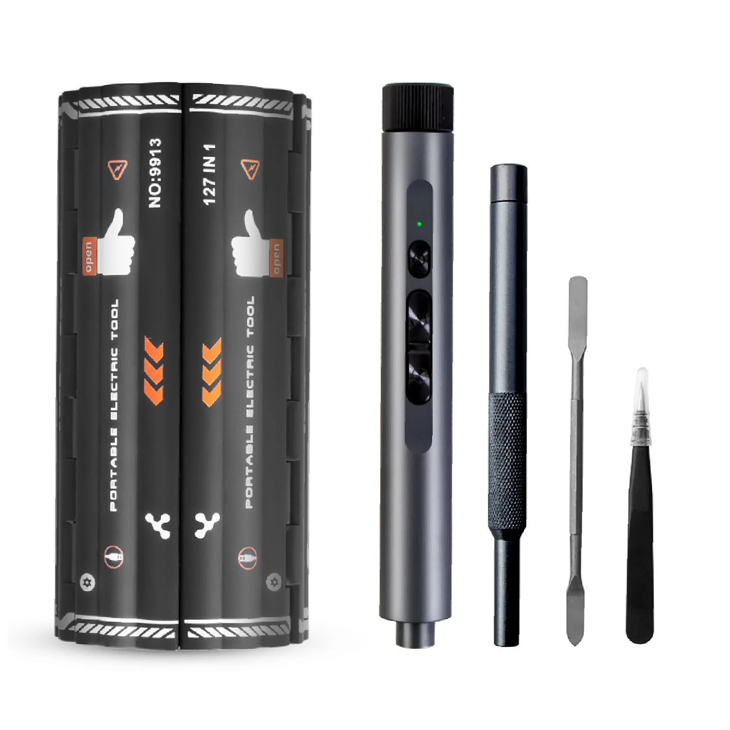 

1 комплект, электрическая отвертка 3,7 В с батареей 230 мАч, прецизионный механический складной магнитный чехол, перезаряжаемые беспроводные инструменты для ремонта