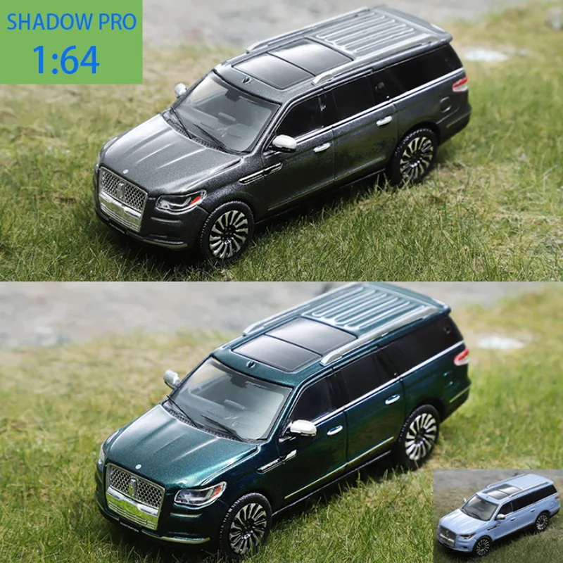 

Предпродажа SHADOW PRO масштаб 1/64 Lincoln Navigator Escalade модель автомобиля коллекция дисплей орнамент игрушка в подарок