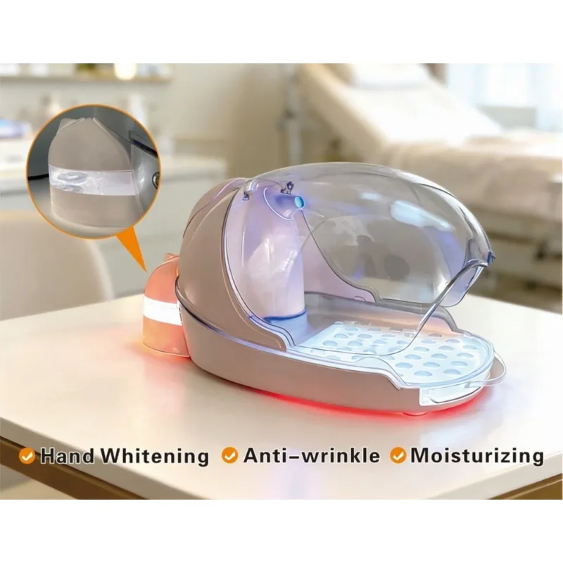 Space Capsule Hand Beauty Machine Light Therapy Skin Rejuvenation Whitening Device For Nail Salon Manicure Skincare Salon Care
