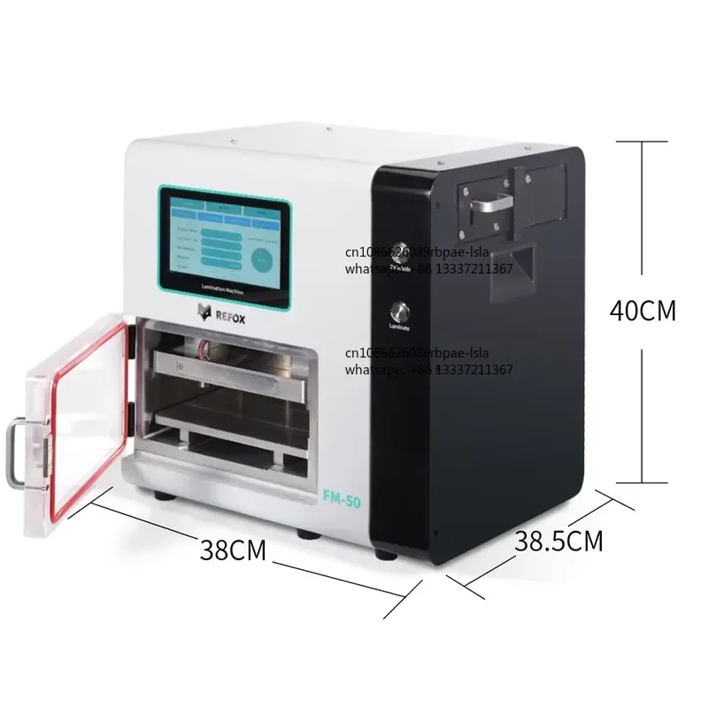 REFOX FM-50 12.9 Inch LCD Laminator With Bubble Machine for Phone Curved Flat Tablet Screen Refurbish Repair Tools view 5