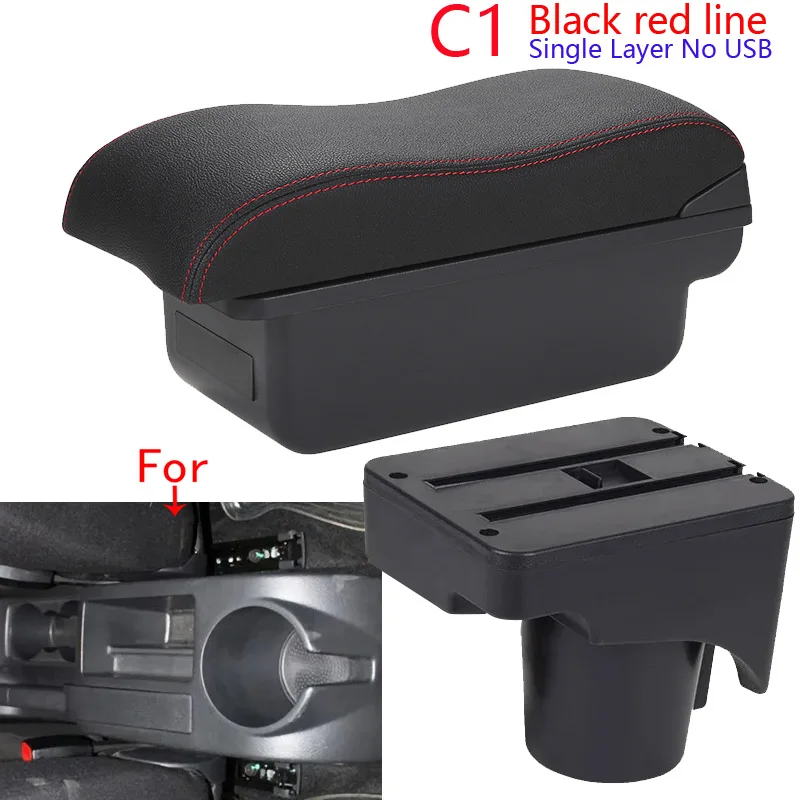Voor Volkswagen Golf 6 Armsteun Doos Voor Volkswagen Scirocco Sagitar VW Golf 6 Golf 5 Mk6 MK5 Jetta 5 auto Armsteun Auto Opbergdoos - afbeelding 1