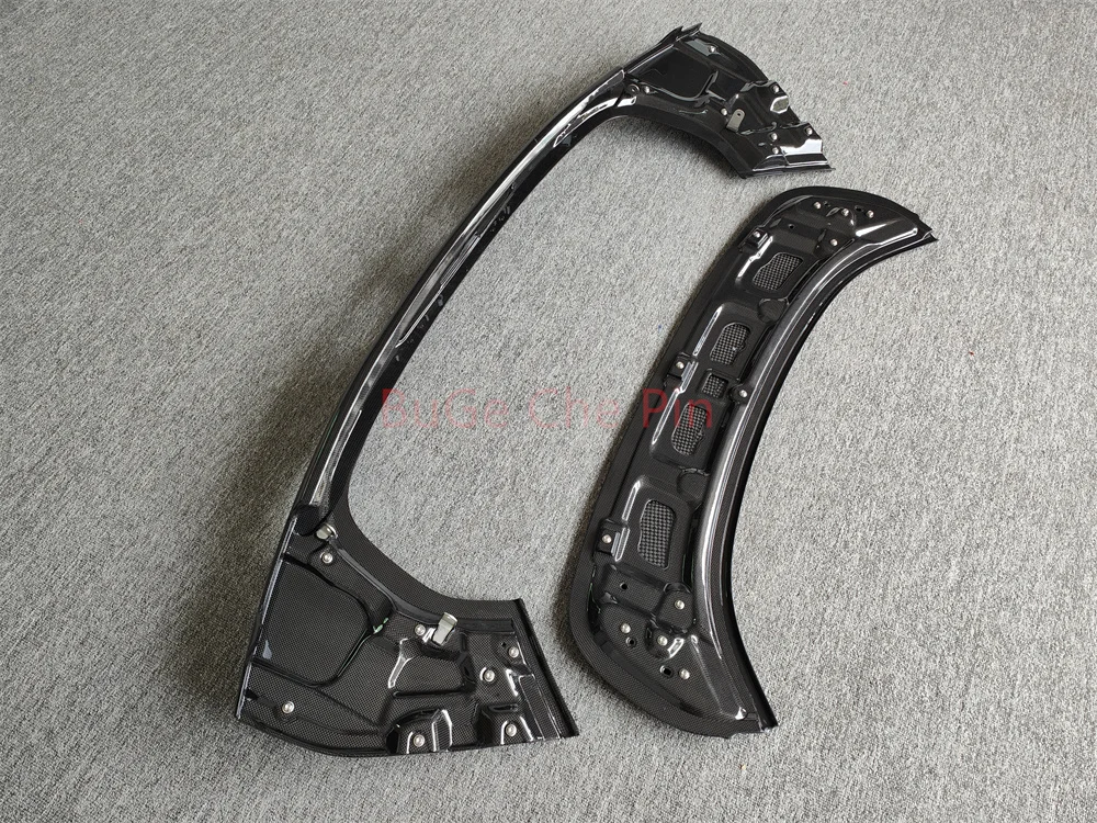 Kit de carrocería de fibra de carbono seca de alta calidad, accesorios para coche, alerón trasero para Ferrari SF90