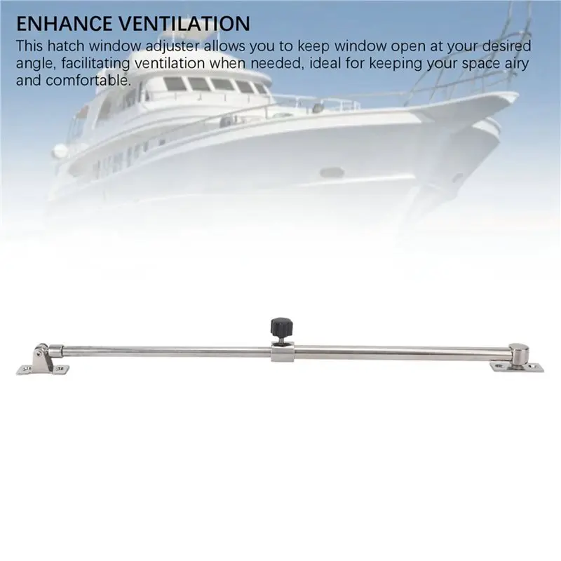 A95E-2X Marine Hatch Lid Adjuster For Yacht 248-432Mm Adjustable Marine Hatch Lid Adjuster For Yacht