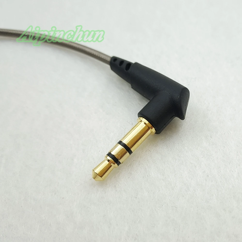 Сменный гибкий штекер Aipinchun L для наушников MMCX, кабель для наушников Shure SE215 SE315 SE425 SE535 SE846 T100 для наушников Westone