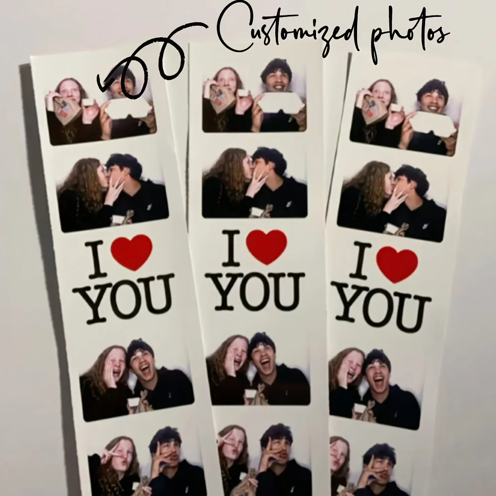 Personalized Photo Strip Frame, Custom Collage