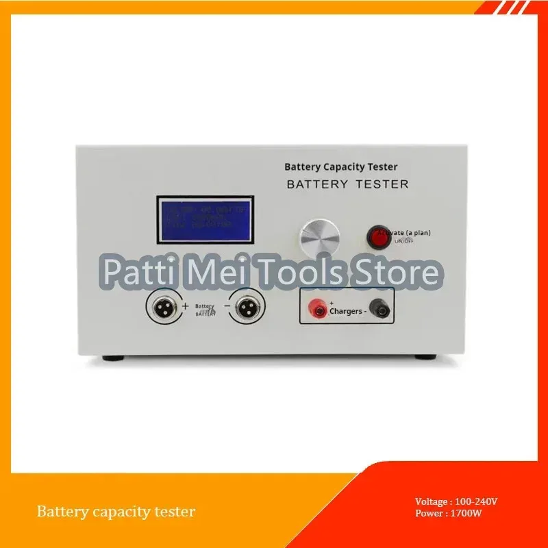 

EBC- B20H 12V-72V 20A Battery Capacity Tester for Lead Acid Lithium with External Charger Discharge Function AC 100-240V