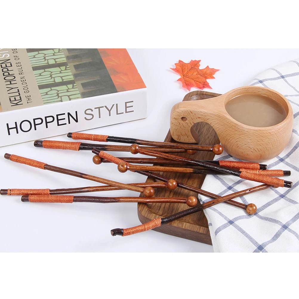 

5 Pcs Espresso Stirrer Rod Branch Stirring Honey Spoon Mixing Stiring Stick Coffee