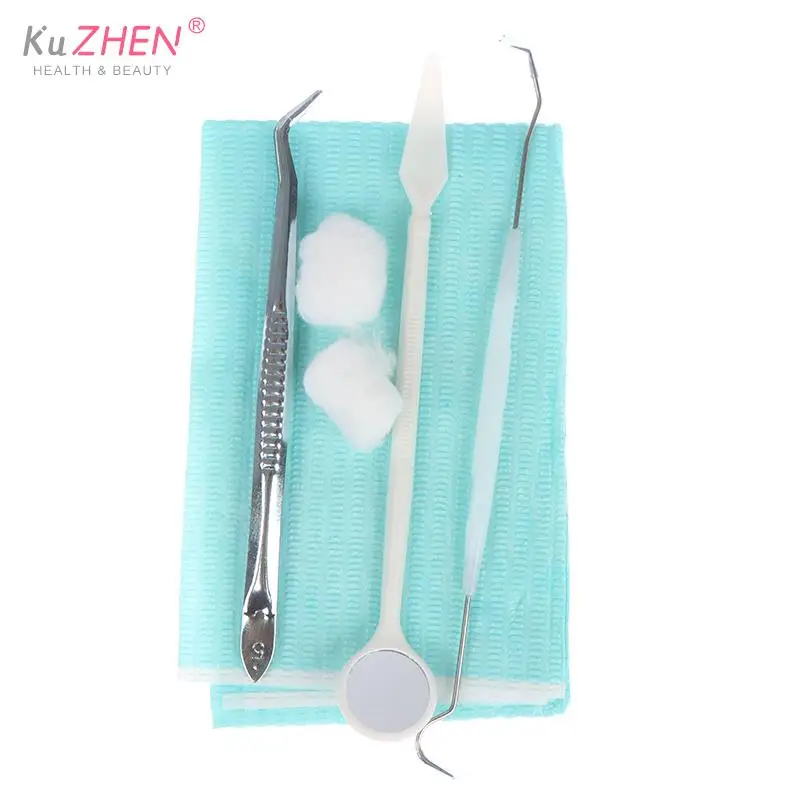 

1Set Metal Dental Mirror Oral Care Tool Teeth Cleaning Inspection Handle Mirror Dentist Mouth Checking Makeup Supplie For Dental