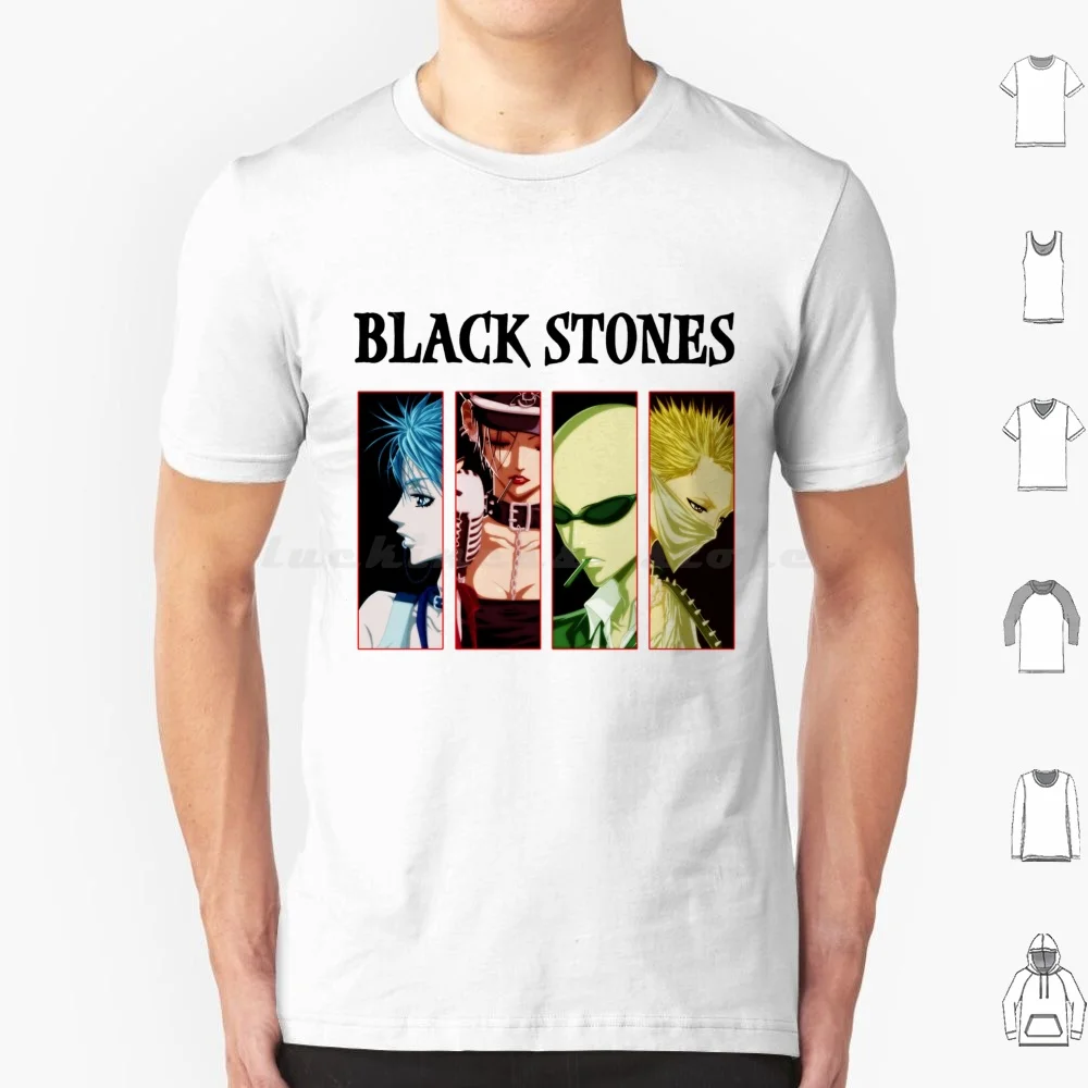 Nana Anime Black Stones Shirt T Shirt 6Xl Cotton Cool Tee Nana Anime Black Stones Nana Osaki Ren Honjo Manga Trapnest Band Ai