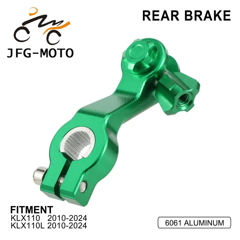 

Brake Pedal Lever Rocker Arm Motorcycle Accessories Foot Peg Lever Brake Rocker Arm For Kawasaki KLX 110 110L 2010-2024 Motor