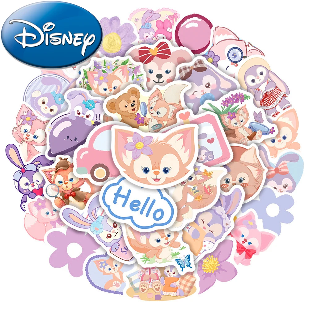 10/30/50pcs Cute Disney Character LinaBell Stickers Kawaii Cartoon Graffiti Sticker DIY Phone Stationery Luggage Decals Kids Toy