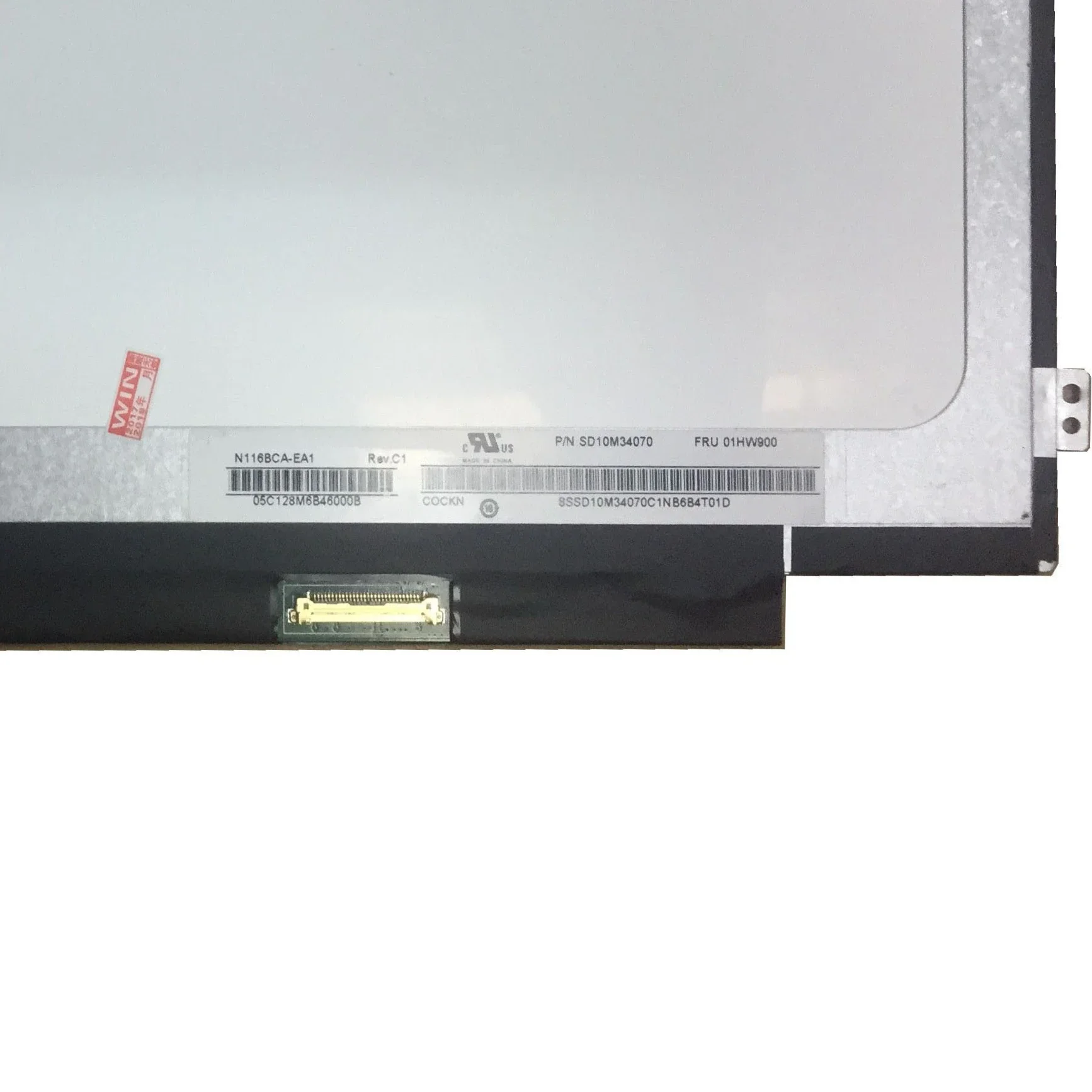 N116BCA-EA1 N116BCA-EB1 11.6 for 1366x768 EDP 30 pin Wide View Replacement Laptop New LED HD Matte LCD Screen