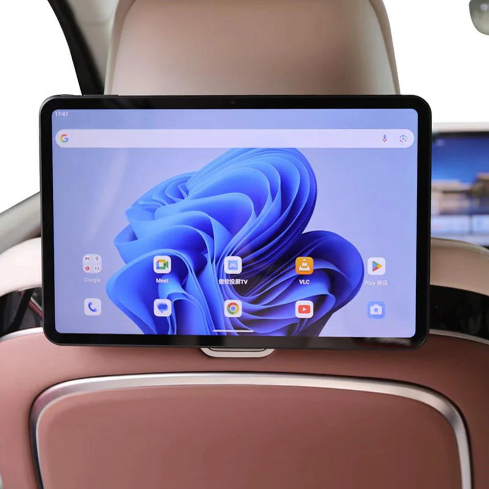 13,5" IPS Auto Hoofdsteunmonitor 4G Android 15 Tablet PC WIFI HD 1080P/Bluetooth/HDMI/Mirror Link/Miracas 6G+128GB ROM Monitor