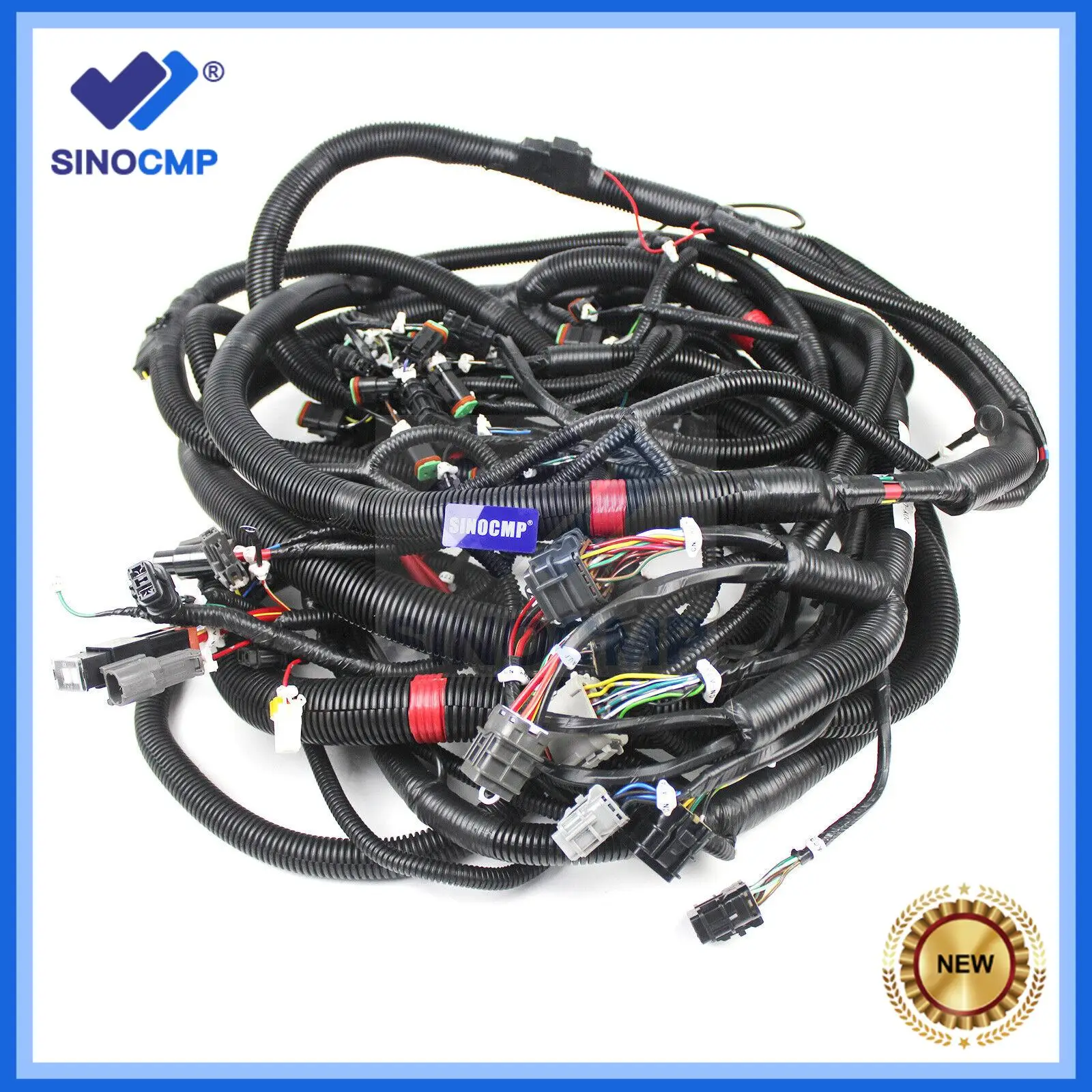 

20Y-06-31614 New Outside External Wiring Harness For Komatsu 6D102 Excavator PC200-7 Wire Cable