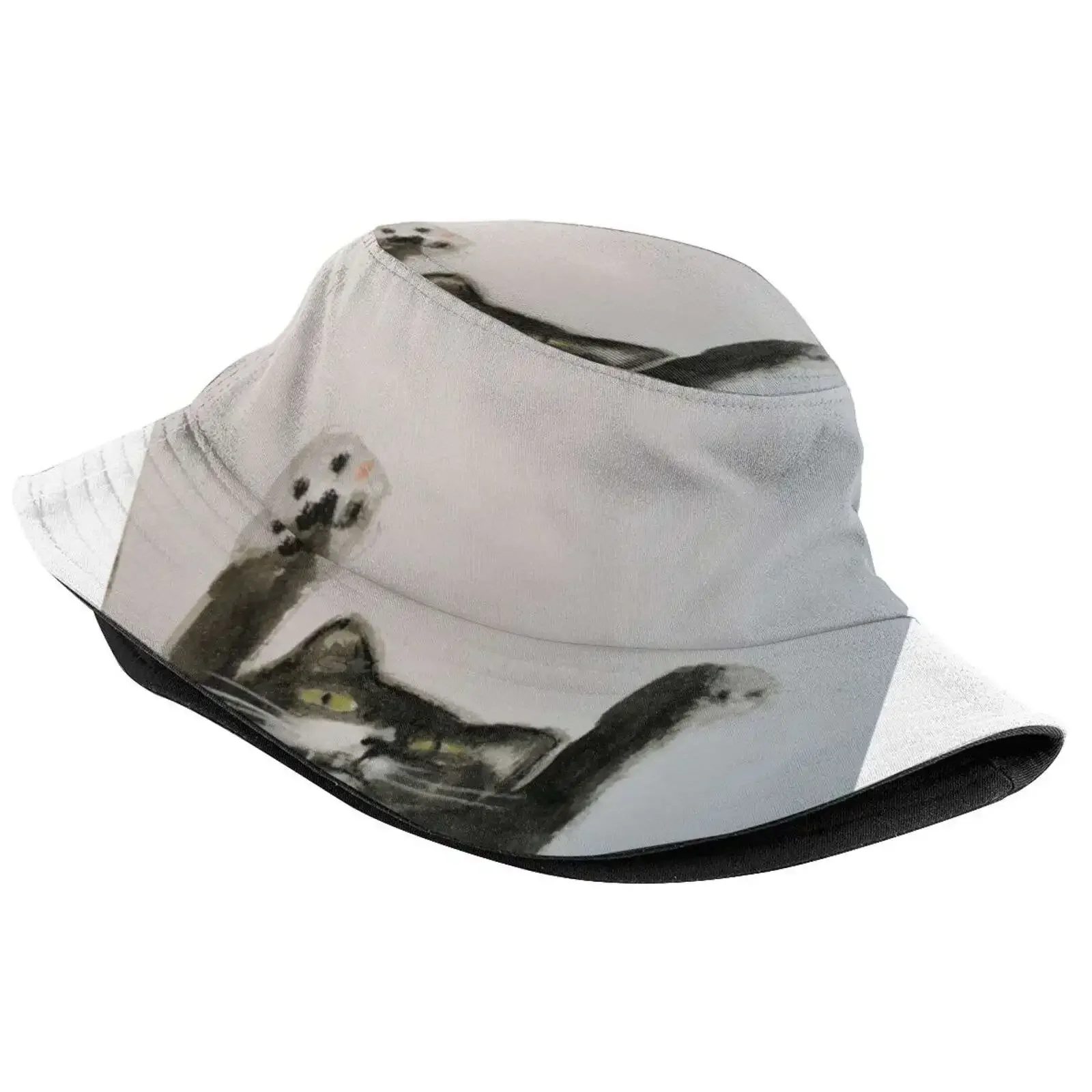 Barry Evans The Cat Sun Cap Fisherman Hat Bucket Hats Bemorebarry Barryevans Barrythecat