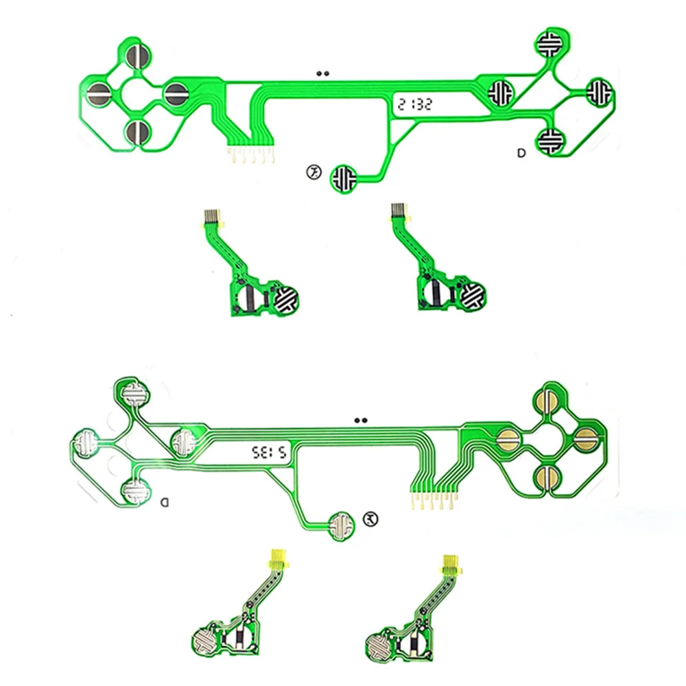 1 peça de substituição original para ps5 película condutora v1.0 2.0 3.0 game pad controlador botão cabo flexível fita v1 v2 v3