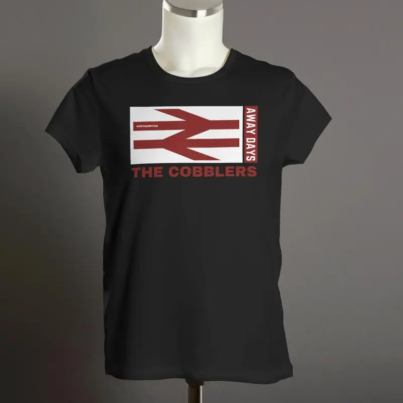 تي شيرت Northampton THE COBBLERS Away Days |   للجنسين عضوي