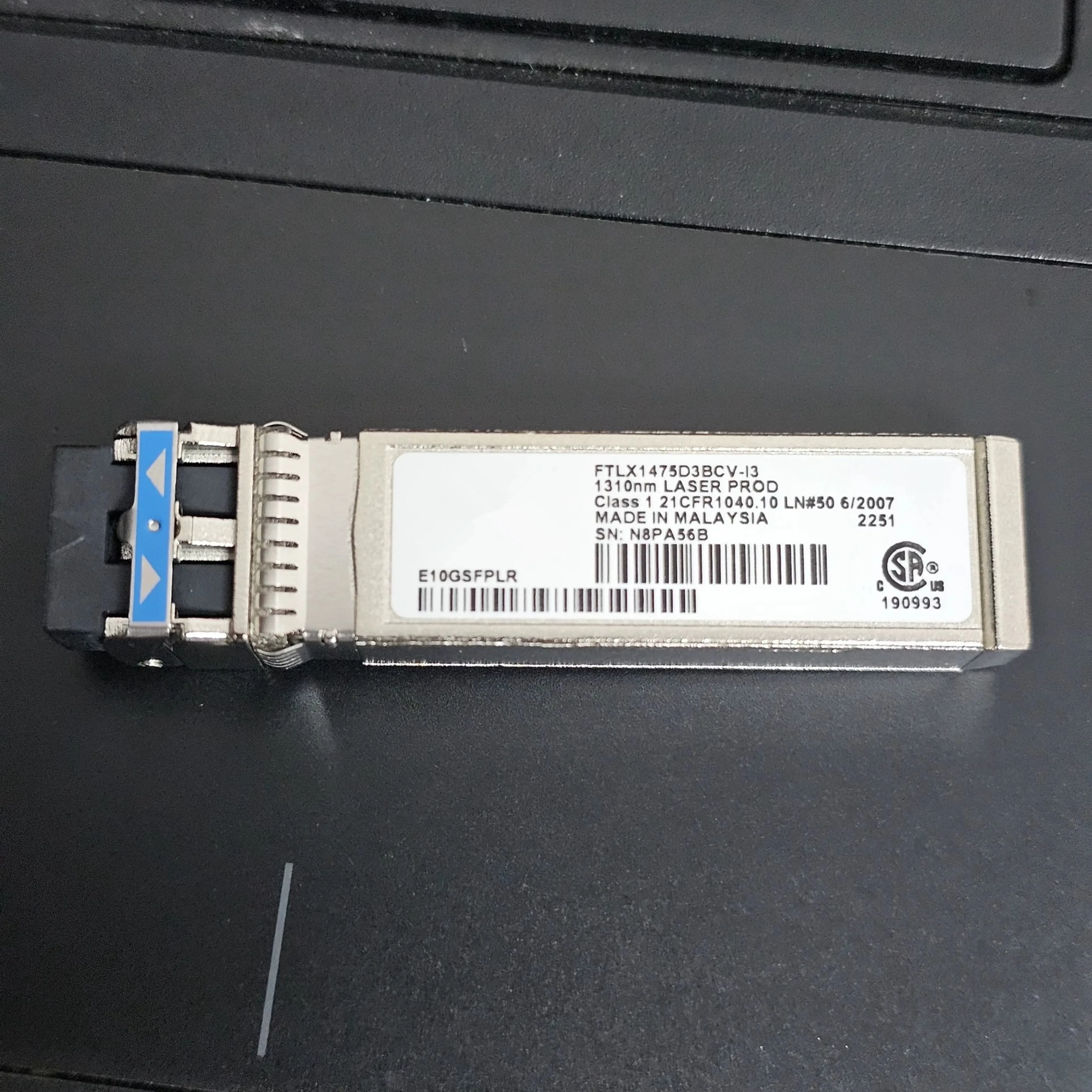 ricetrasmettitore-10g-sfp-10km-ftlx1475d3bcv-i3-e10gsfplr-modulo-in-fibra-sfp-i-nt-el-da-10-gb