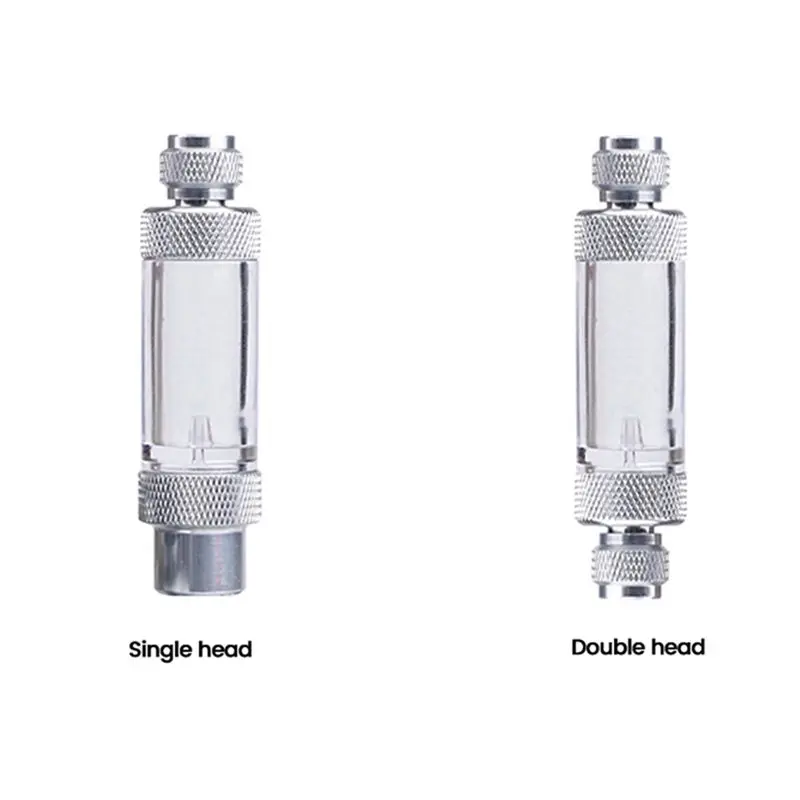AB42-3PCS Aquarium CO2 Bubble Gauge Visual Bubble Recorder Fish Tank CO2 Regulator Generator Equipment Accessories