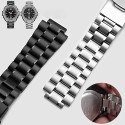 Refined steel watchband for Casio Black Knight MWA-100H MWD-100H male modified stainless steel watch strap wristband bracelet 20