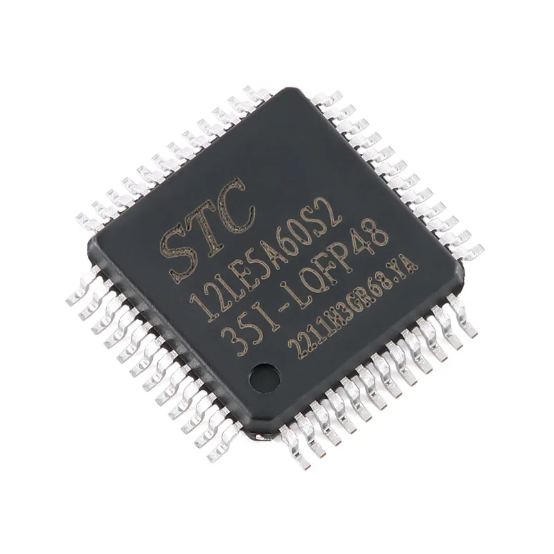 STC12LE5A60S2-35I-LQFP48 Enhanced 1T 8051 Single Chip Microcomputer Microcontroller MCU